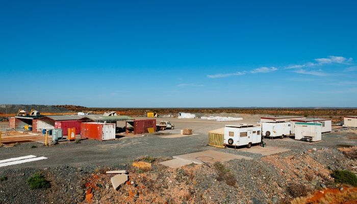 Mining campsite for expats in africa